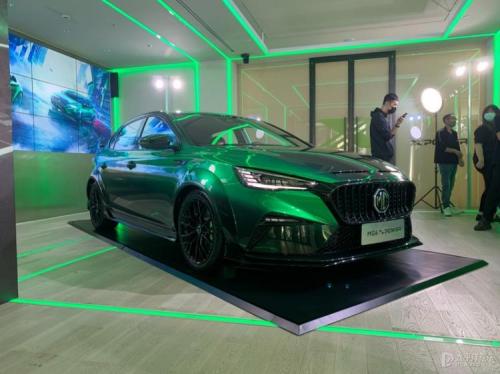 名爵MG6 X Power实车图曝光 可以合法上路的赛车