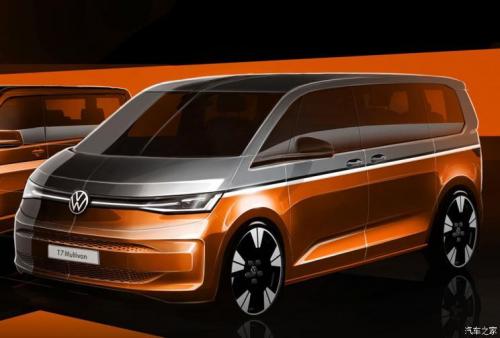 6月10日首发 大众T7 Multivan预告图