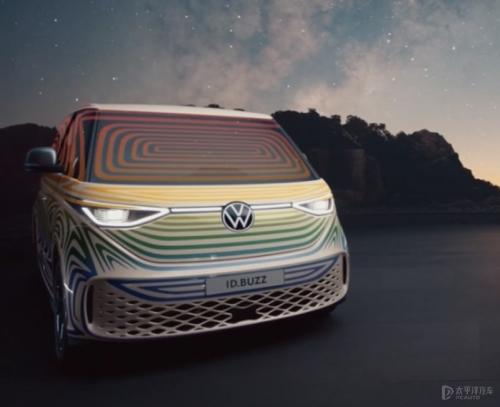 大众ID.BUZZ路试谍照曝光 将于3月9日亮相