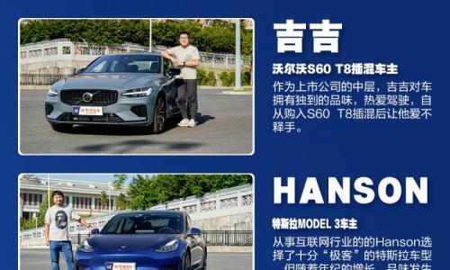 沃尔沃S60 T8插混和Model 3你会怎么选?