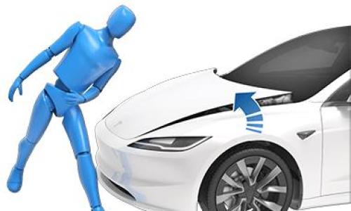 特斯拉更新版Model 3新增主动引擎盖功能 在发生碰撞事故时可自动抬高80毫米