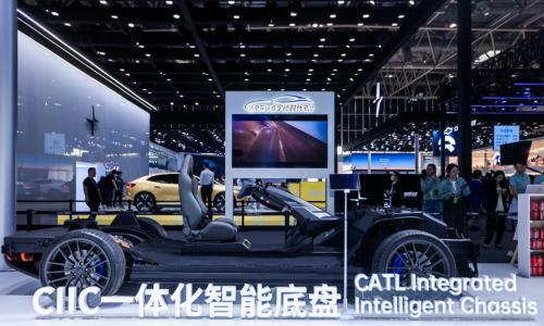 2024北京车展,宁德时代CIIC一体化智能底盘首次亮相