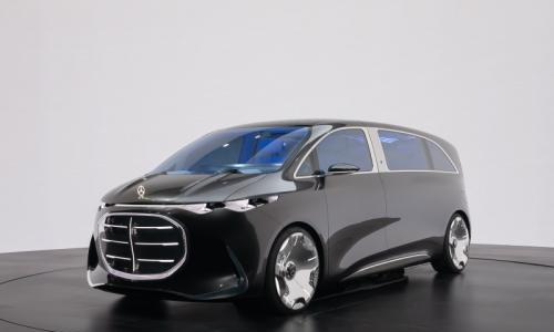 2025上海车展: 奔驰Vision V概念车亮相 800V电气架构