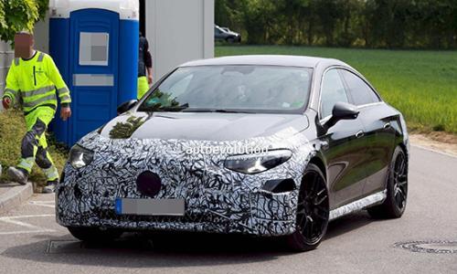 AMG CLA EV谍照曝光 或将于9月正式亮相