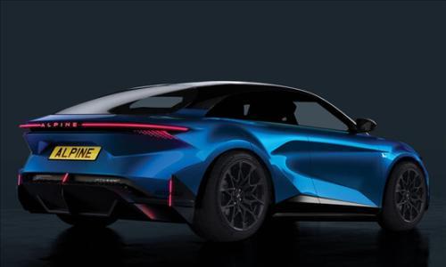 采用轮边电机动力 Alpine A310预告图发布