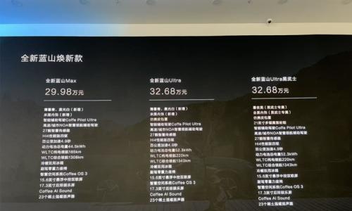 2025粤港澳车展: 魏牌蓝山焕新款亮相 售价29.98万起
