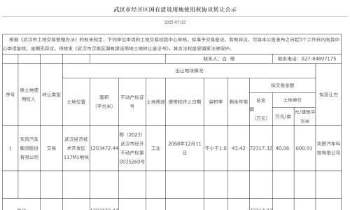 岚图汽车7.23亿收购武汉云峰汽车工厂,年产能可达30万辆