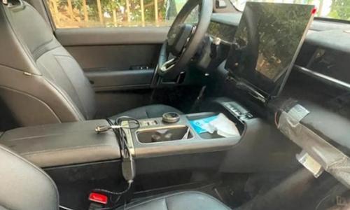 有望四季度上市 iCAR V27内饰谍照曝光