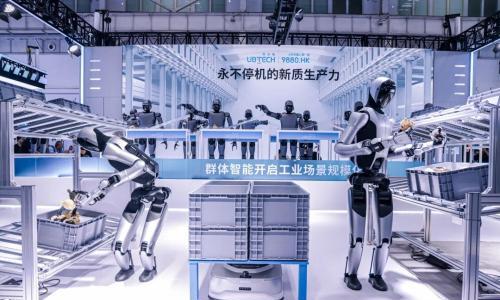 优必选获10亿美元融资授信,年内将交付超500台工业人形机器人
