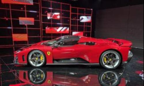 法拉利F80超跑发布: 源自赛车的V6混动系统,限量799辆