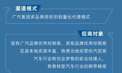 广汽集团渠道变革打响"下乡"第一枪