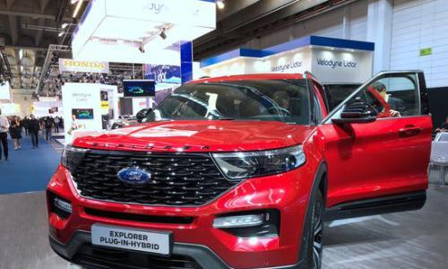 全新福特探险者PHEV插电混动版车展亮相