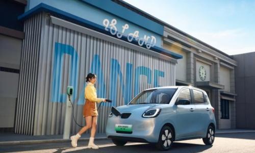 置换补贴价5.28万元 五菱推出宏光MINIEV四门版301km臻享+款