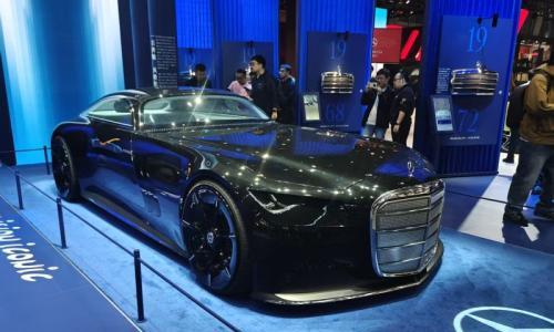 2025广州车展: 奔驰Vision Iconic概念车 纯电GLC SUV设计语言