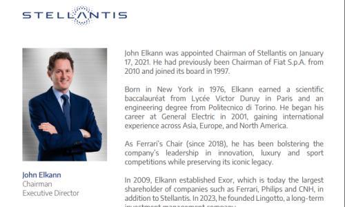 Stellantis董事长: 碳排放目标或致欧盟汽车行业不可逆衰退