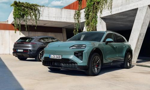 保时捷发布纯电动卡宴SUV