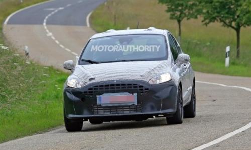 2017年发布 疑似福特全新嘉年华ST谍照