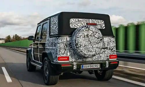 计划2026年上市 曝全新奔驰G级敞篷版谍照