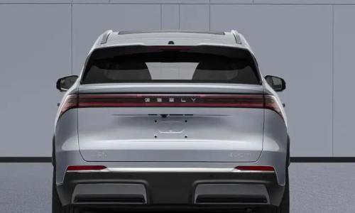 吉利银河全新五座SUV实车曝光