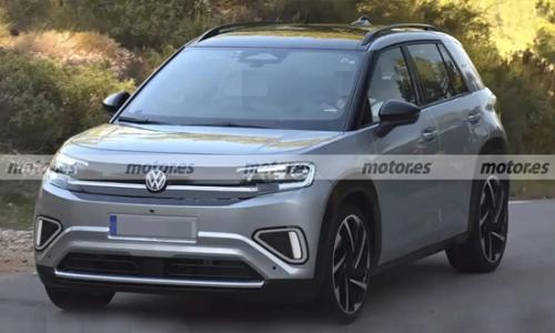 纯电续航420km 曝大众ID.Cross无伪装谍照