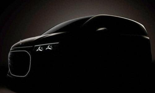 奔驰VLE最新预告图发布 将于明年上半年发布