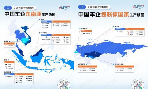 聚焦30+国家、100+工厂产能规模、车型规划,解码自主出海产能密码