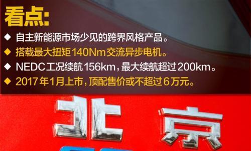 电动玩儿跨界 北汽新能源EC180试驾体验