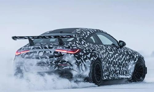 或搭载新V8发动机 AMG CLE Mythos谍照曝光