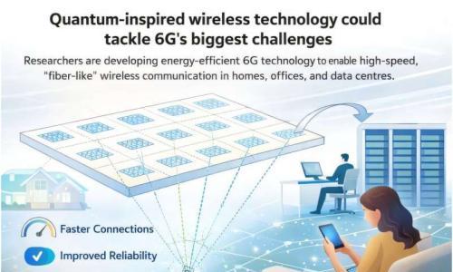 受量子技术启发 新无线技术有望应对6G面临的最大挑战