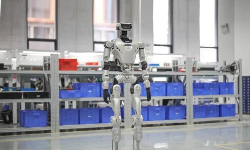 中鼎股份首台人形机器人正式下线