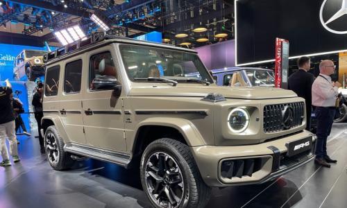 2024北京车展: 奔驰新款AMG G 63首发亮相