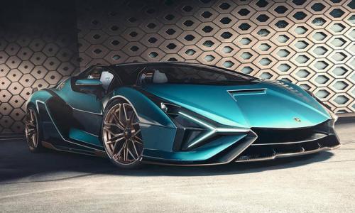兰博基尼混动超跑Sian敞篷版发布 限量19台