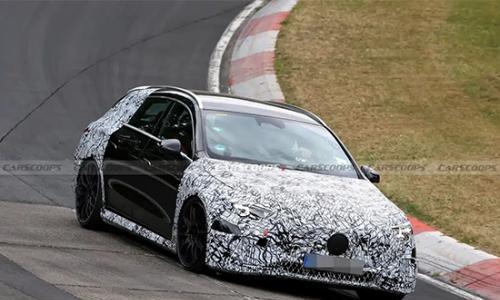 全新AMG纯电CLA Shooting Brake谍照曝光