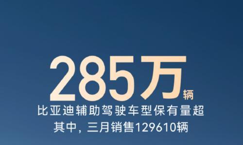 李云飞公布比亚迪辅助驾驶保有量超285万辆