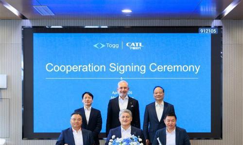 1个平台3款车型!时代智能与Togg达成磐石底盘量产合作