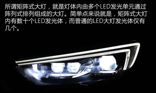 25万能买到的矩阵式大灯 测试别克君威大灯