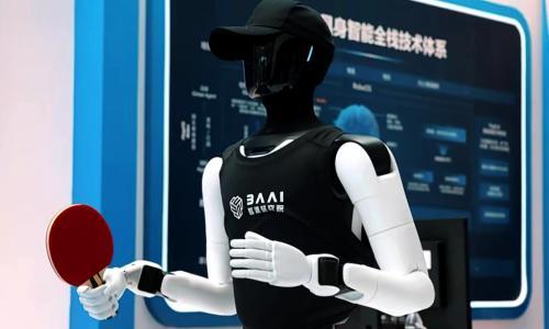 全球首个!智元全尺寸人形机器人远征A3实现自主打乒乓