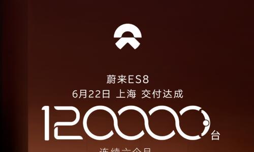 蔚来ES8第12万台新车交付完成