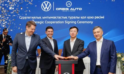 大众中国国产车型正式登陆哈萨克斯坦