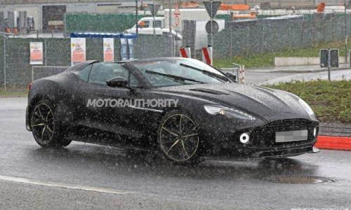 或限量28辆 Vanquish Zagato新车谍照